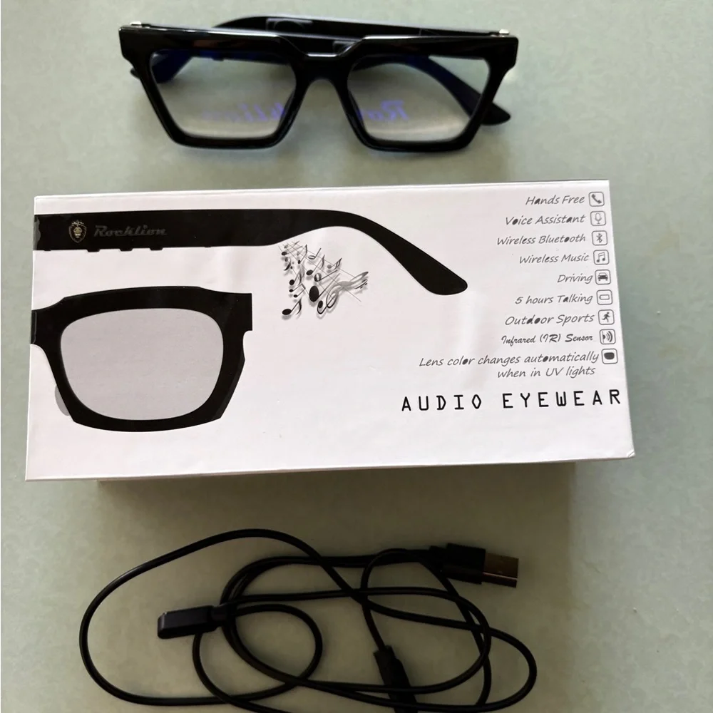 Smart Bluetooth Audio Glasses - Black